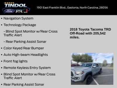 2018 Toyota Tacoma TRD Off-Road V6