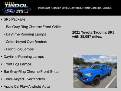 2021 Toyota Tacoma SR5 V6