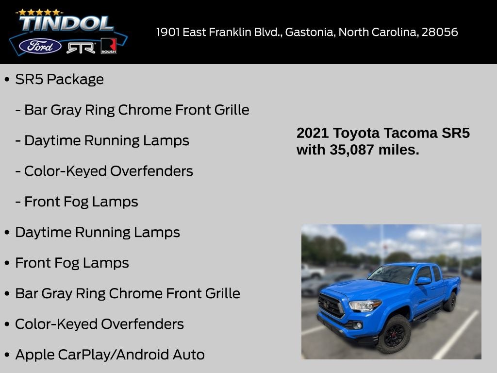 2021 Toyota Tacoma SR5 V6