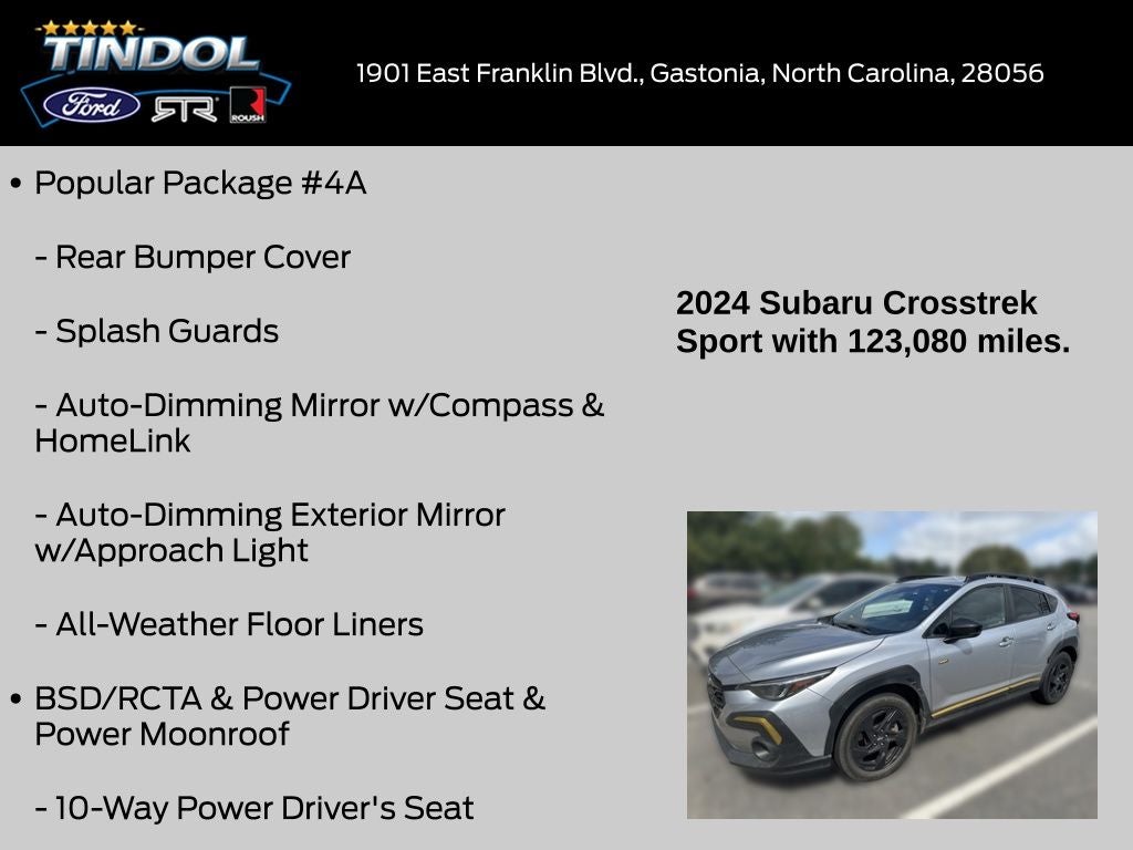 2024 Subaru Crosstrek Sport