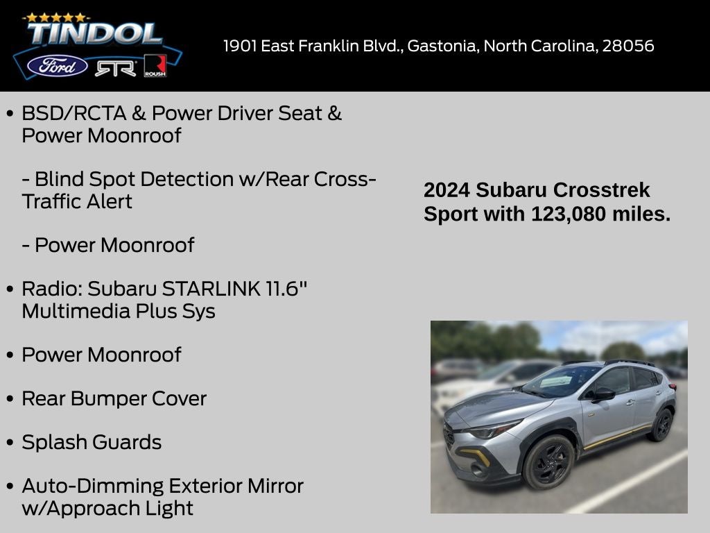 2024 Subaru Crosstrek Sport