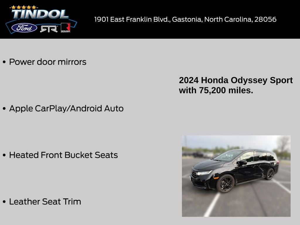 2024 Honda Odyssey Sport