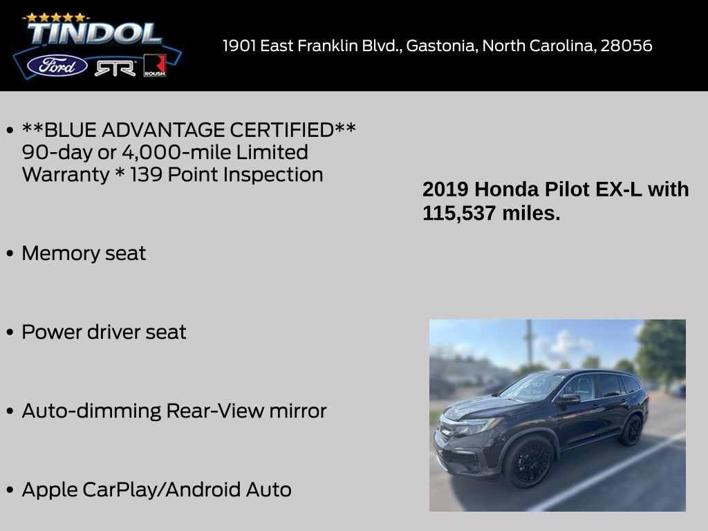 2019 Honda Pilot EX-L