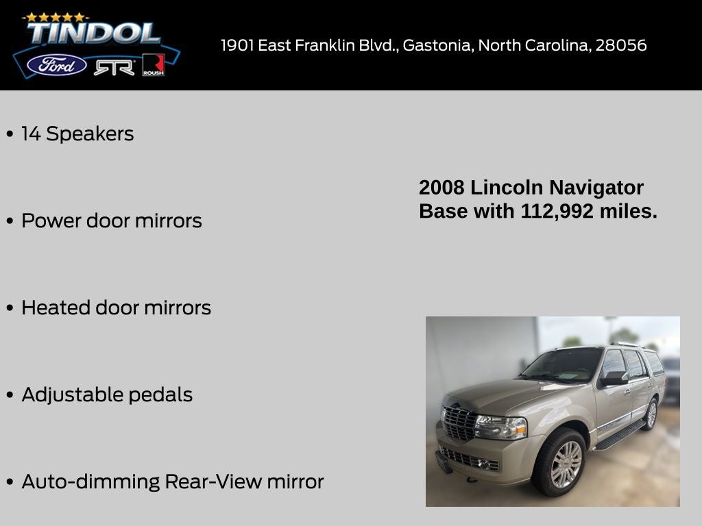 2008 Lincoln Navigator Base