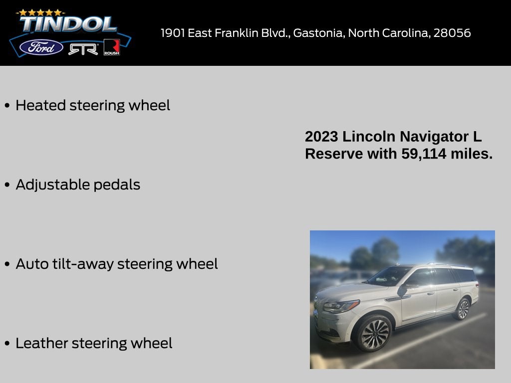 2023 Lincoln Navigator L Reserve