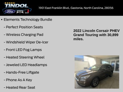 2022 Lincoln Corsair Plug-In Hybrid Grand Touring