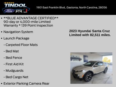 2023 Hyundai Santa Cruz Limited