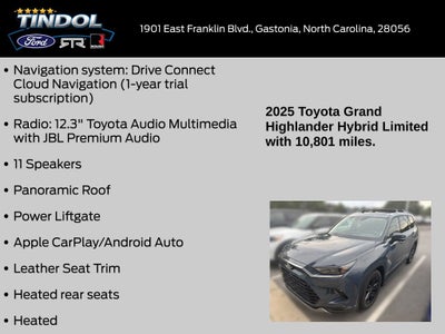 2025 Toyota Grand Highlander Hybrid Limited