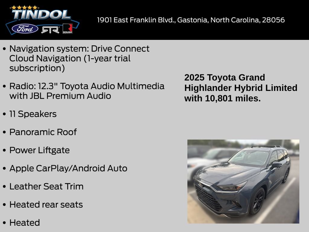 2025 Toyota Grand Highlander Hybrid Limited