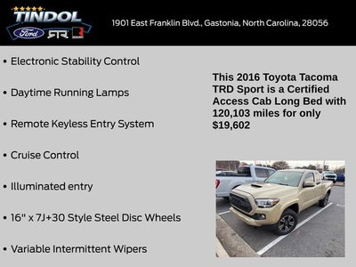 2016 Toyota Tacoma SR5