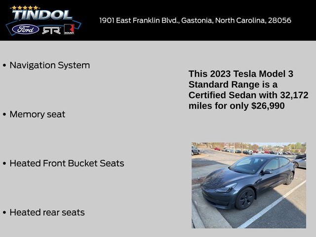 2023 Tesla Model 3 Base