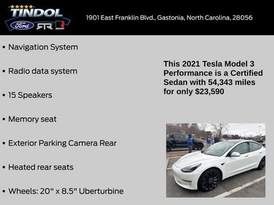 2021 Tesla Model 3 Performance