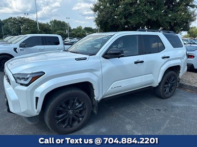 2026 Toyota 4Runner i-FORCE MAX Hybrid Platinum
