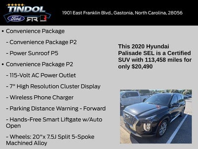 2020 Hyundai Palisade SEL