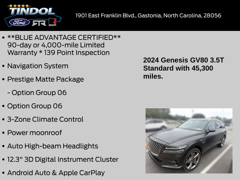 2024 Genesis GV80 3.5T