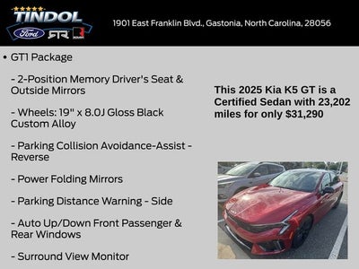 2025 Kia K5 GT
