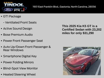 2025 Kia K5 GT