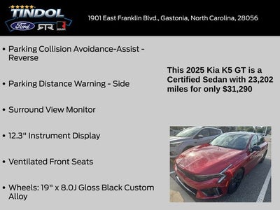 2025 Kia K5 GT