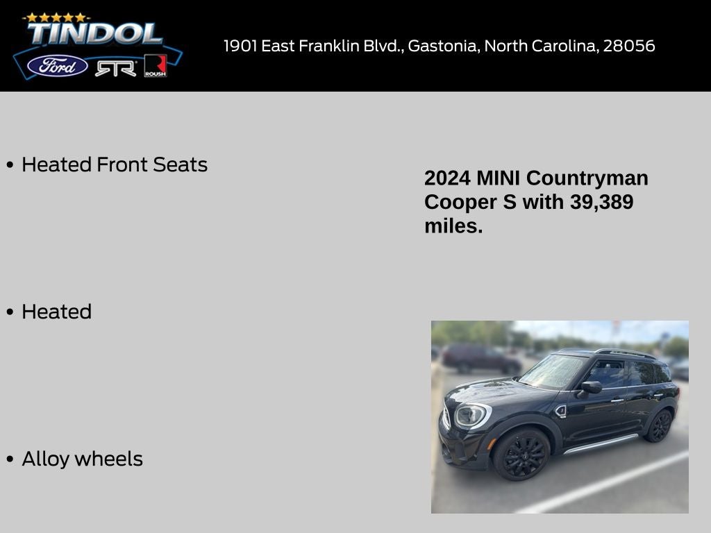 2024 MINI Cooper S Countryman Cooper S