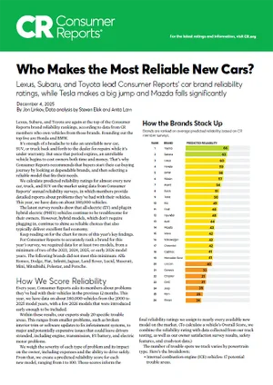 Who Makes the Most Reliable Cars | Tindol Subaru in Gastonia NC