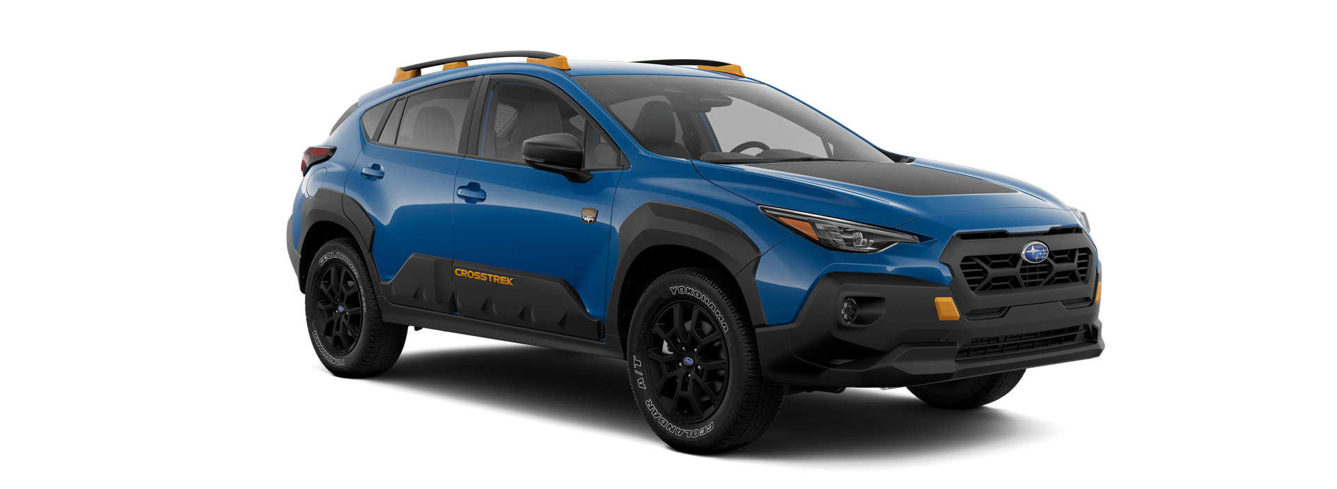 2025 Subaru Crosstrek Wilderness Shown in Geyser Blue