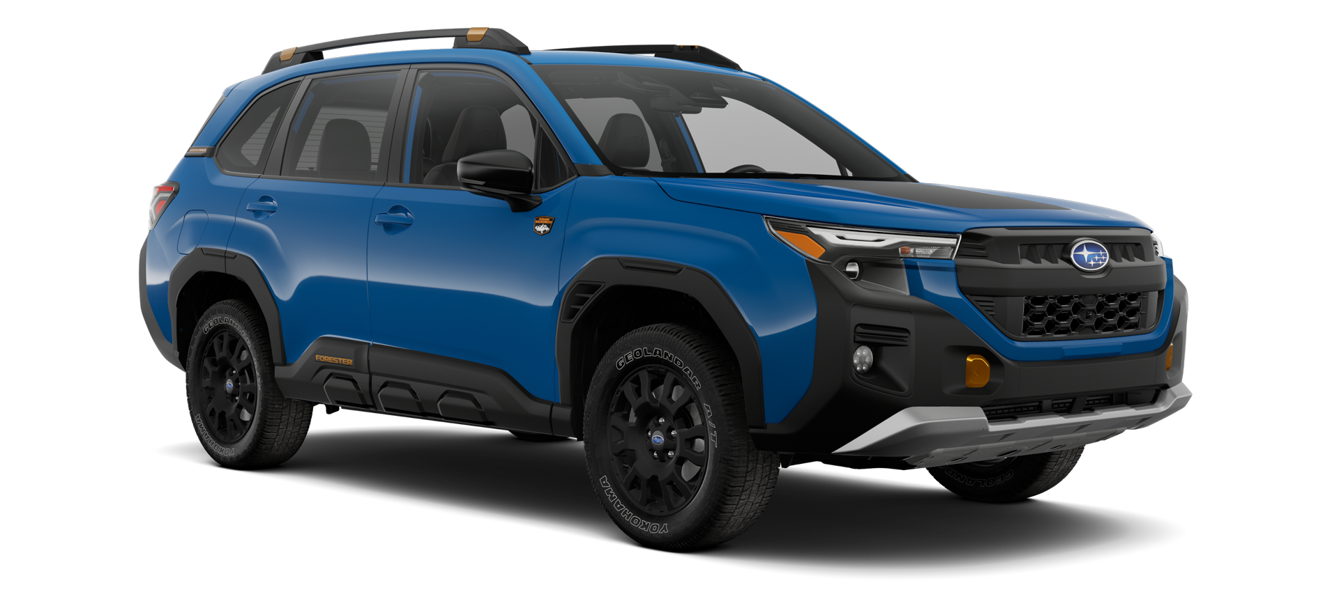 2026 Subaru Forester Wilderness Shown in Geyser Blue