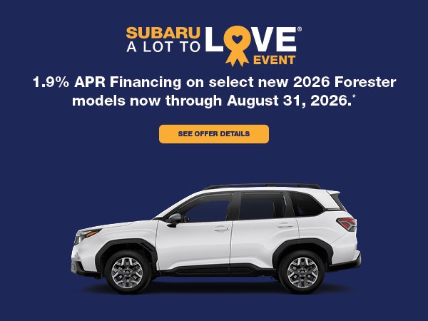 2026 Subaru Forester Offer