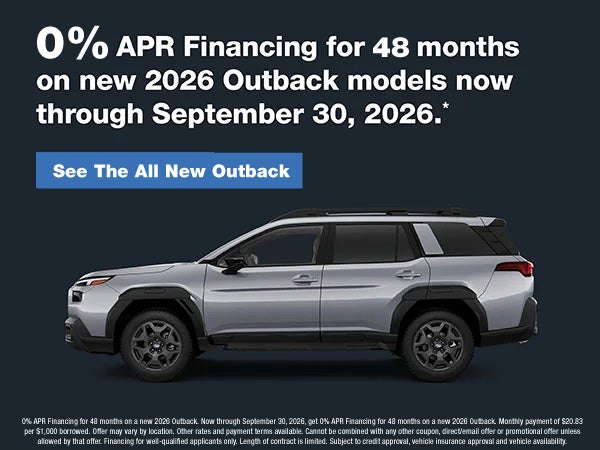 Subaru Outback Offer