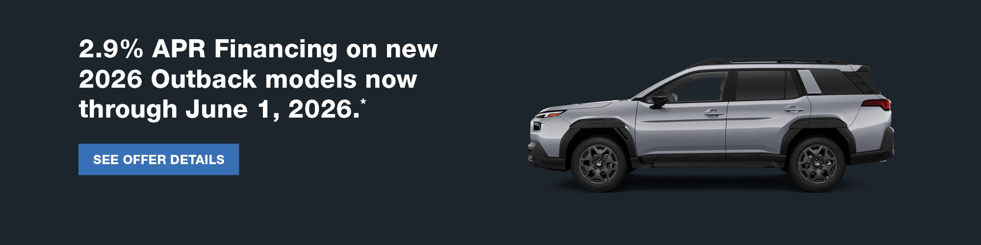 2026 Subaru Outback Offer