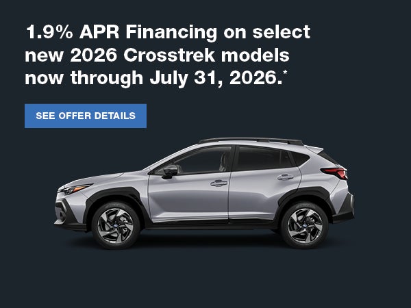 New Subaru Crosstrek Deal