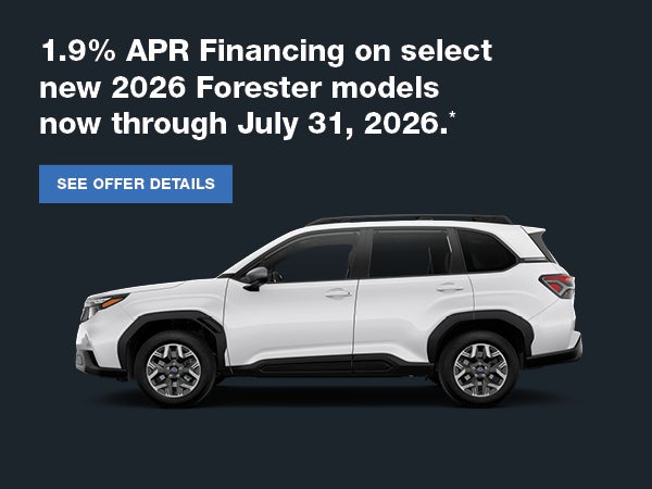 New Subaru Forester Deal