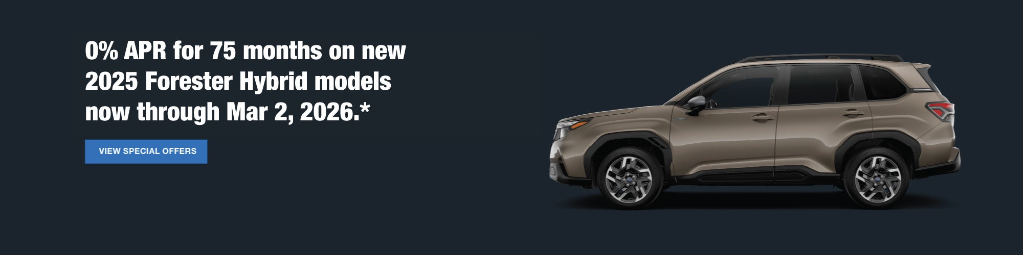 New Subaru Forester Hybrid Offer