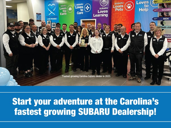 New Subaru Dealership in Gastonia North Carolina